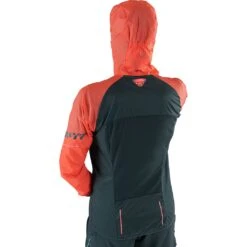 Dynafit Alpine Wind 2 Jacket Femme Corail -Salomon Boutique main 08 0000071155 1841 DETAIL 2 d493