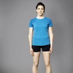 Gore Wear Vivid Shirt Femme Bleu -Salomon Boutique main 100757 AZ00 2 7f51 90443 7dbb