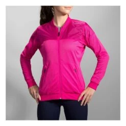 Brooks Running Run-Thru Jacket Femme Rose -Salomon Boutique main 148837 103978 3 b8ef