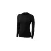 Falke Warm Long Sleeve Shirt Tight Fit Femme Noir -Salomon Boutique main 167575 113692 1 e2eb