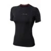 Falke Warm Short Sleeve Shirt Tight Femme Noir -Salomon Boutique main 167642 113705 1 9151