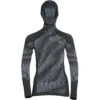 Odlo Blackcomb Eco Base Layer Top With Facemask Long Sleeve Femme Blanc -Salomon Boutique main 188571 60223 Torso Back2 1 eb37