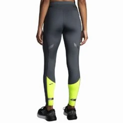 Brooks Running Run Visible Tight Femme Gris -Salomon Boutique main 221558 044 mb run visible tight womens running tight cd5a