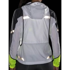 Brooks Running Run Visible Convertible Jacket Femme Blanc -Salomon Boutique main 221560 134 d7 run visible convertible jacket womens running jacket e05f