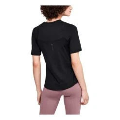 Under Armour Rush Short Sleeves Femme Noir -Salomon Boutique main 270648 170071 3 b702