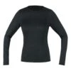 Gore Wear Base Layer Long Sleeve Shirt Femme Noir