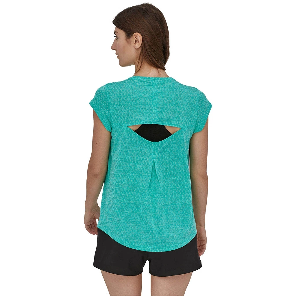 Patagonia Ridge Flow Shirt Femme Turquoise 5 Patagonia Ridge Flow Shirt Femme Turquoise – Image 3