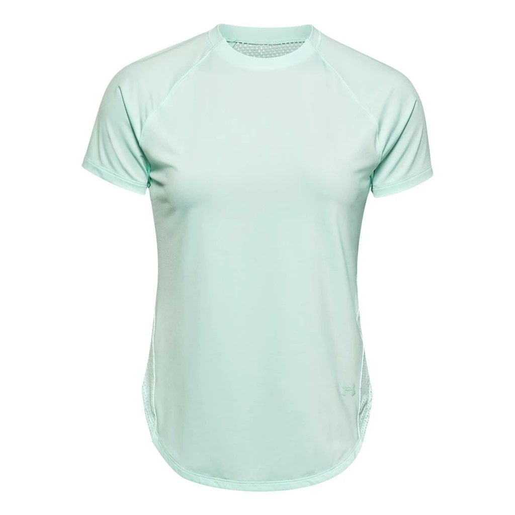 Under Armour Armour Sport Hi-Lo Short Sleeves Femme Vert Pastel 3 Under Armour Armour Sport Hi-Lo Short Sleeves Femme Vert Pastel