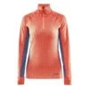 Craft Merino 240 Zip Femme Orange -Salomon Boutique main 291063 184195 1 0a16