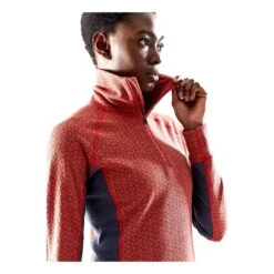 Craft Merino 240 Zip Femme Orange -Salomon Boutique main 291063 184198 4 110a