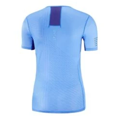 S-Lab Sense T-Shirt Femme Bleu -Salomon Boutique main 297896 188271 3 0304