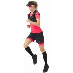 Odlo T-Shirt Short Sleeve Crew Neck Active Spine Femme -Salomon Boutique main 313271 30782 Model Front FullBody 1 73f2