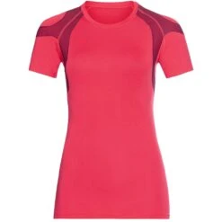 Odlo T-Shirt Short Sleeve Crew Neck Active Spine Femme