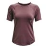 Under Armour Rush Mesh Short Sleeve Femme Mauve -Salomon Boutique main 321941 206303 1 06dc