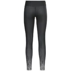 Odlo Tights Zeroweight Print Femme 5 Odlo Tights Zeroweight Print Femme -Salomon Boutique main 322951 15000 Torso Back 2 2 9763