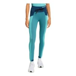 Falke RUnning Long Tights Femme Bleu Ciel -Salomon Boutique main 329769 211996 6 92a6