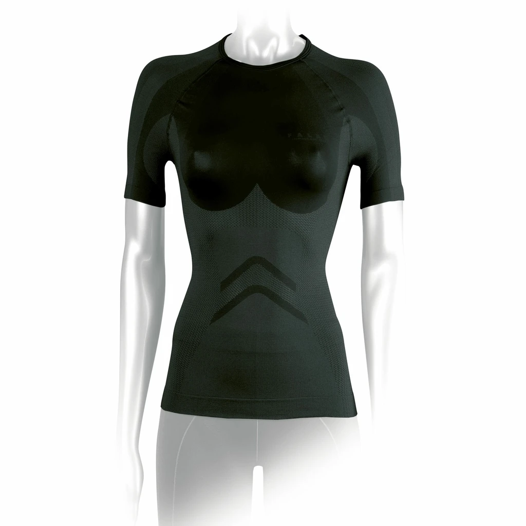 Falke Maillot Athletic Fit MC Femme Noir 3 Falke Maillot Athletic Fit MC Femme Noir