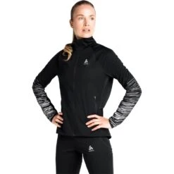 Odlo Jacket Zeroweight Pro Warm Reflect Femme Noir -Salomon Boutique main 456338 a488