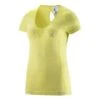 Salomon Elevate Seamless Short Sleeves Tee Femme Jaune -Salomon Boutique main 92248 73405 1 33a7