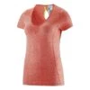 Salomon Elevate Seamless Short Sleeves Tee Femme Abricot -Salomon Boutique main 92263 73408 1 f85c