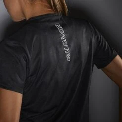 Salomon Sense Aero Femme Noir -Salomon Boutique main LC2045500 4 MOD senseaerosstee periscopedeepblack logoreflectif w 3674