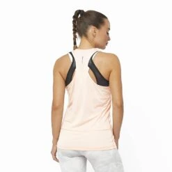 Salomon Cross Run Femme Beige -Salomon Boutique main LC2047100 1 MOD crossruntank creamtan run w 2c7c