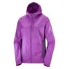 Salomon Bonatti Cross Full Zip Hoodie Femme Violet -Salomon Boutique main SALO07274 01 109c