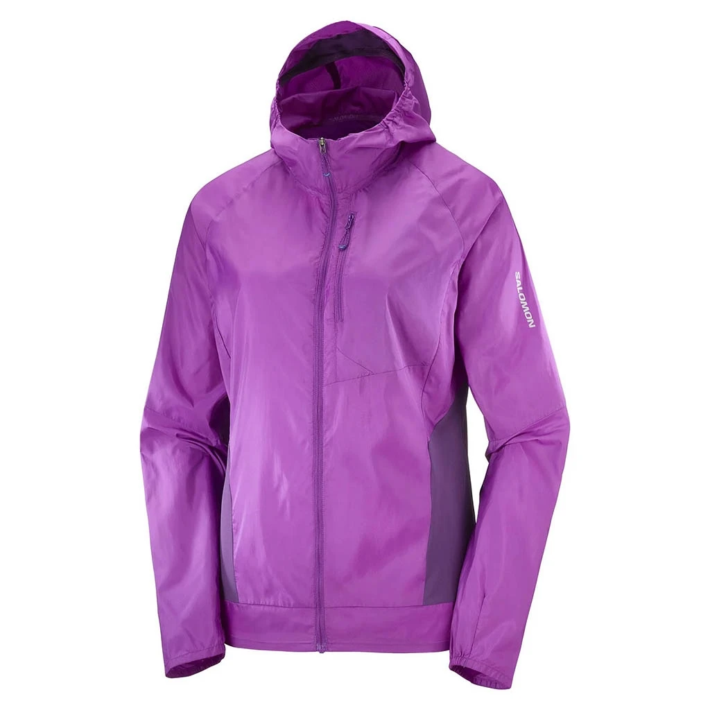 Salomon Bonatti Cross Full Zip Hoodie Femme Violet 3 Salomon Bonatti Cross Full Zip Hoodie Femme Violet