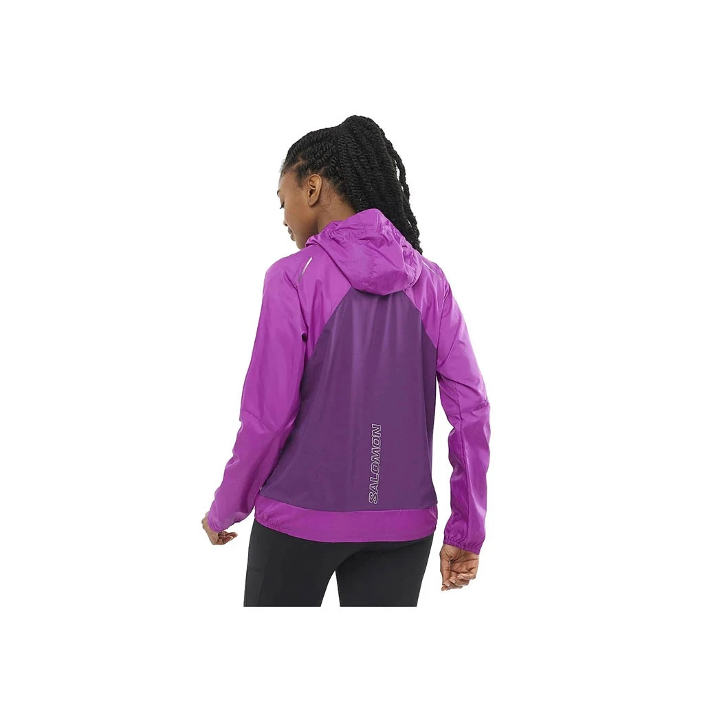Salomon Bonatti Cross Full Zip Hoodie Femme Violet 6 Salomon Bonatti Cross Full Zip Hoodie Femme Violet – Image 4