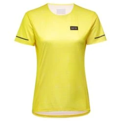 Gore Wear Contest Daily T-Shirt Femme Jaune