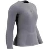 Compressport On/Off Base Layer Long Sleeve Top Femme Gris -Salomon Boutique main on off base layer ls top w grey 9a19
