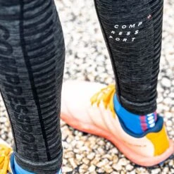 Compressport Winter Running Legging Femme Noir -Salomon Boutique main winteE r run legging w black ef97